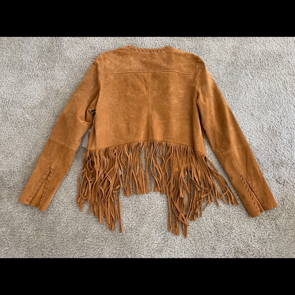 Fringe Genuine Leather jacket